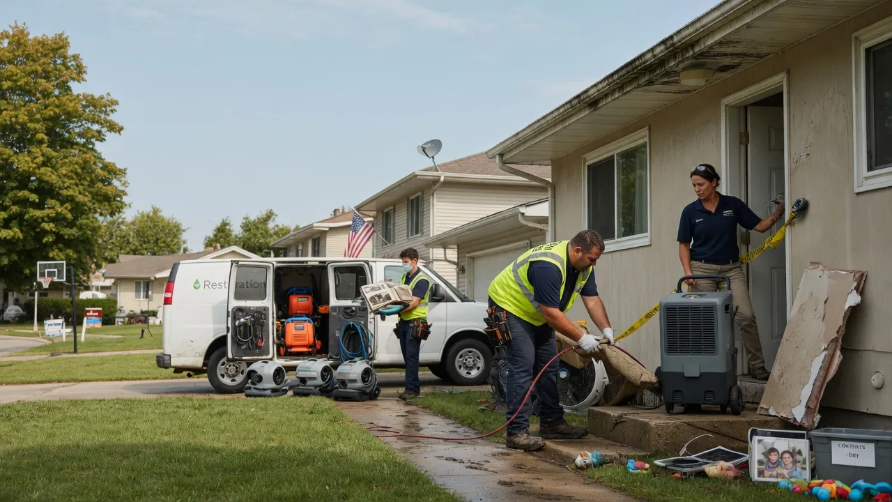 Water Damage Restoration in Brookline, MO near me